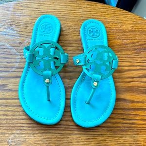 Tory Burch Turquoise Sandals